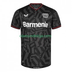 Camisola Bayer 04 Leverkusen Homem Equipamento Segundo 2022-2023 Manga Curta